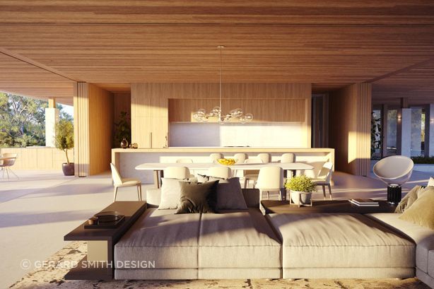 The Nest opens to blur the line between outside and within.