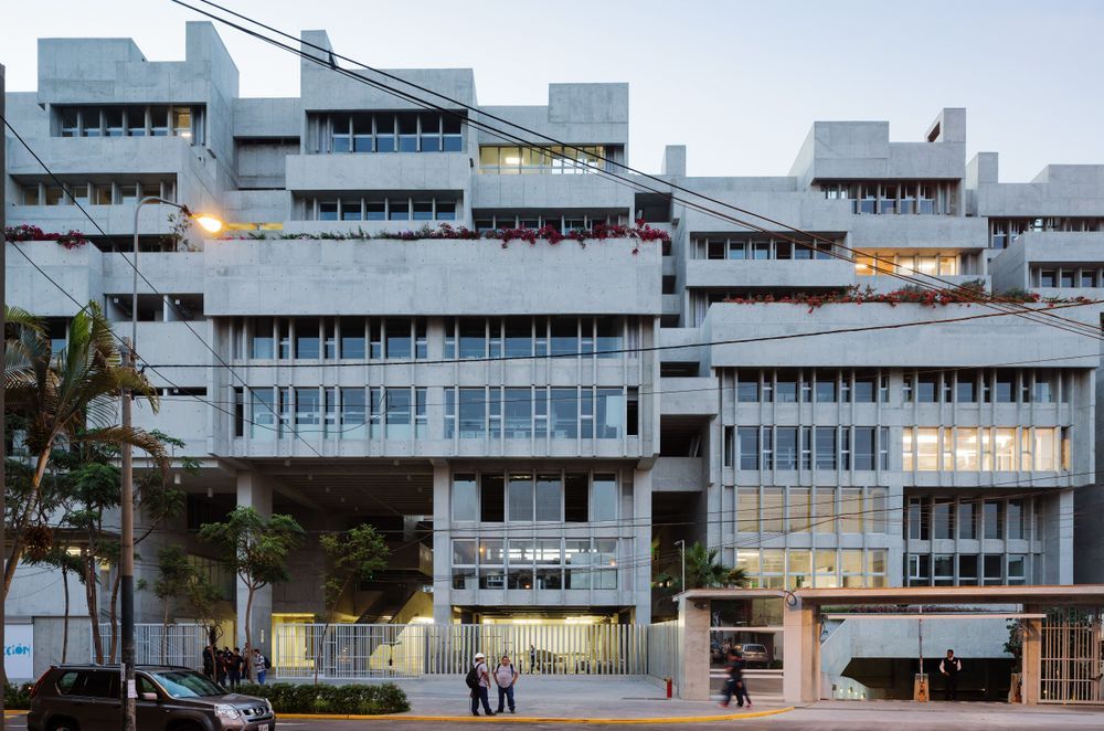 University Campus UTEC Lima, photo courtesy of Iwan Baan.