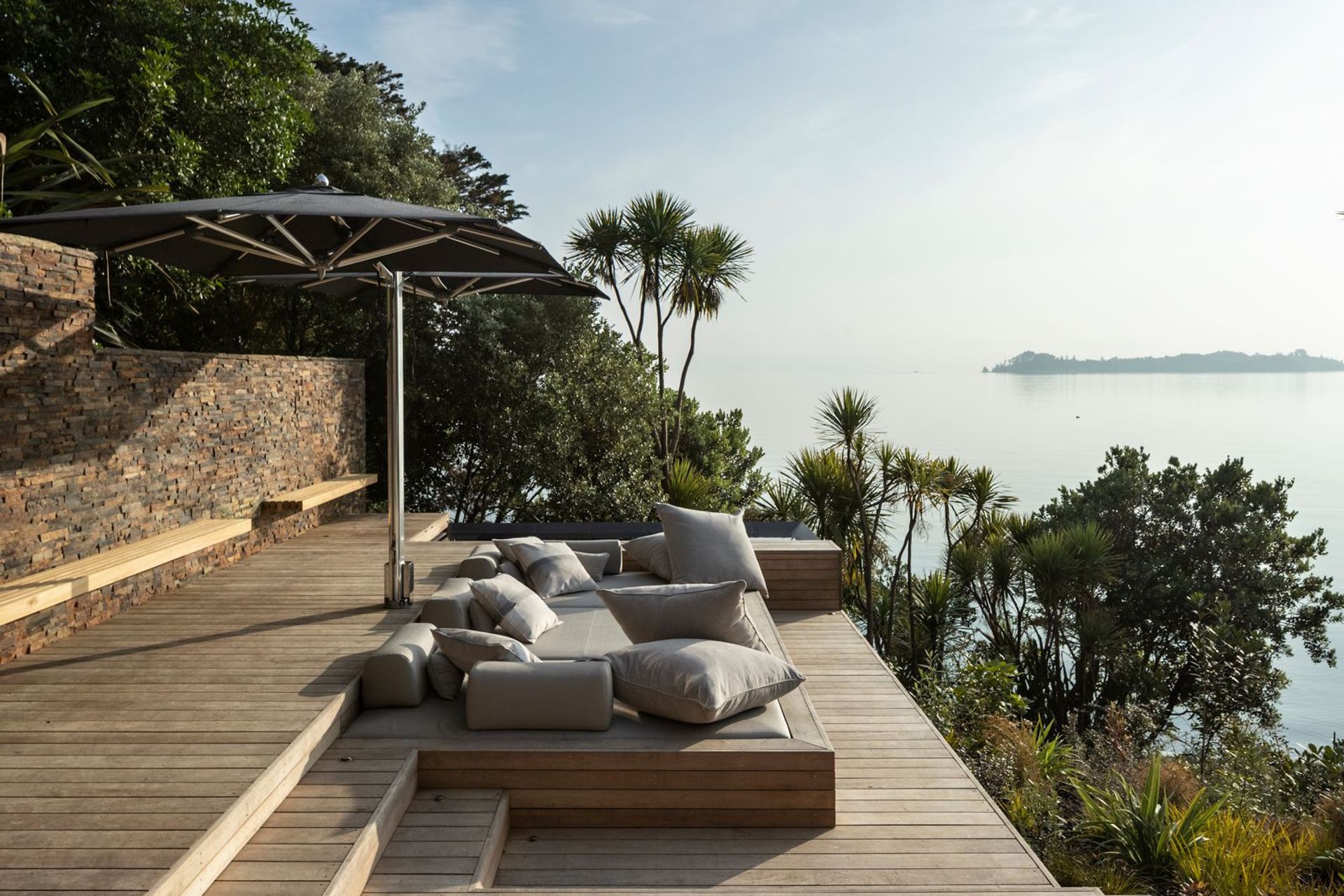 Post-pandemic, will urbanisation diminish? Will more of us choose to move to smaller cities, rural areas and more isolated communities, such as on Waiheke Island, where this Daniel Marshall-designed home is situated? Photograph by Simon Devitt.