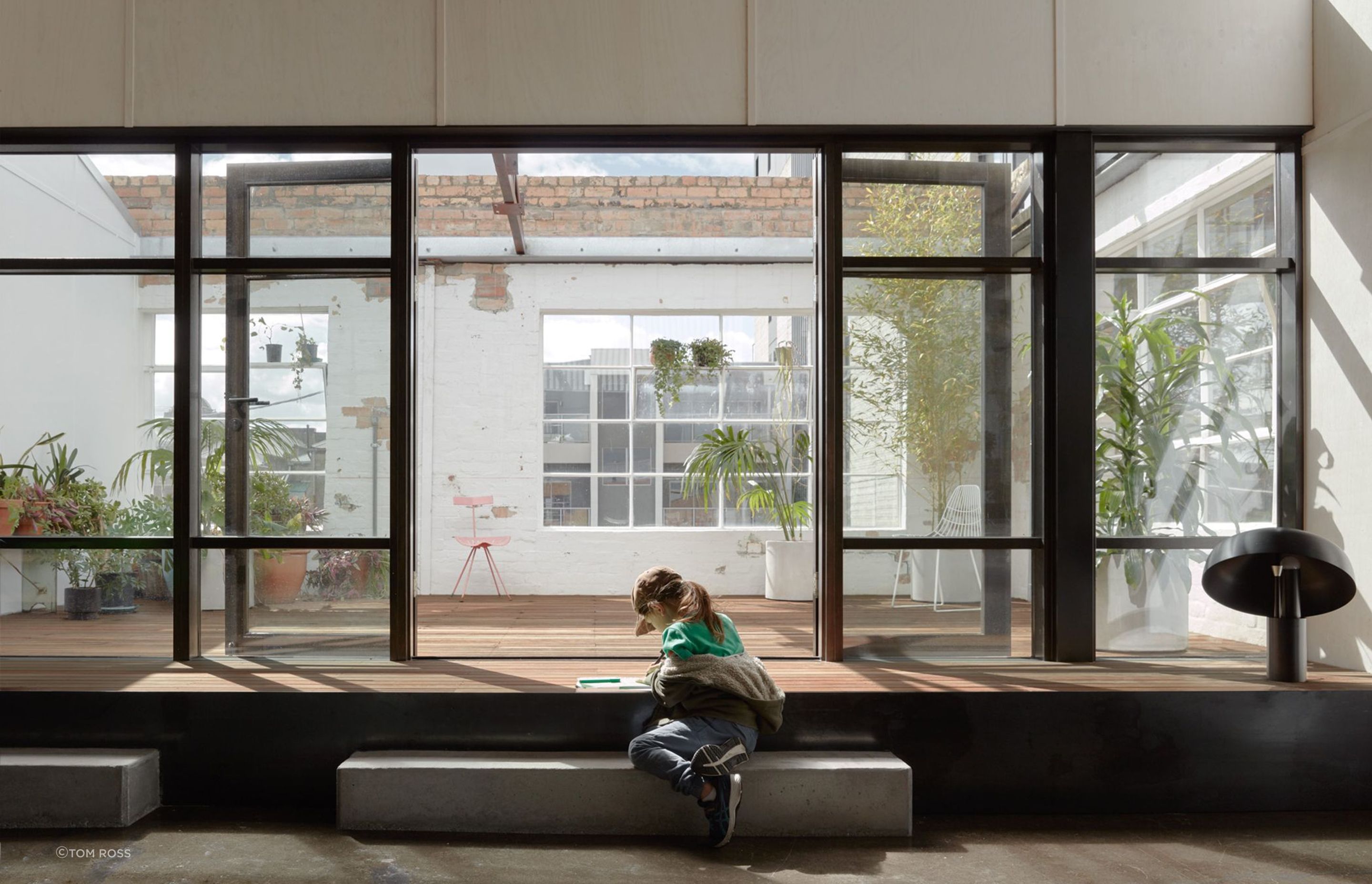 A commitment to a low carbon footprint extends to the interior, where locally sourced plywood adds warmth and doubles as a carbon store, reinforcing Breathe's dedication to a responsibility and sustainability ethos.