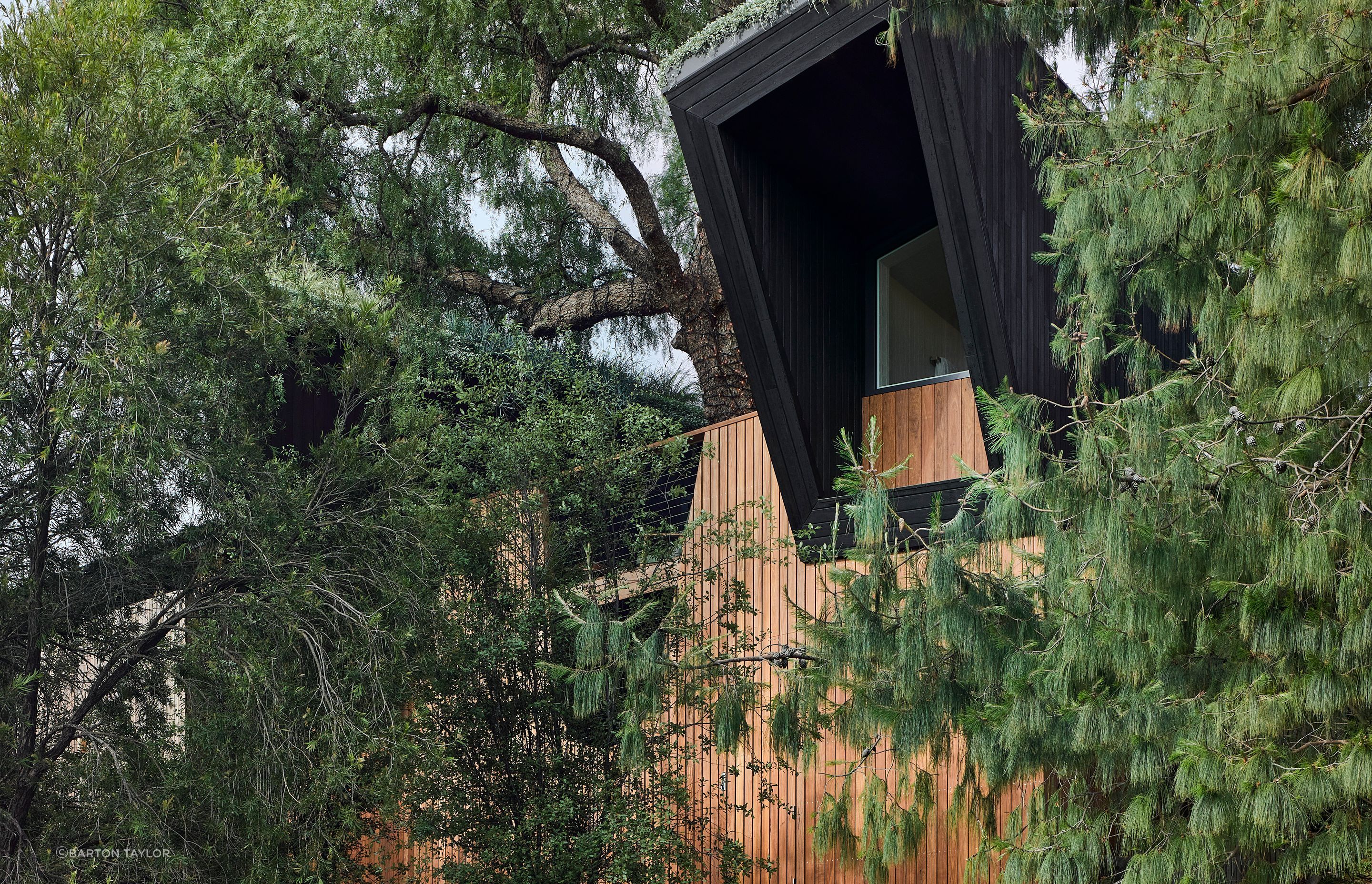 Impressively, the environmental footprint of this dwelling is 64 per cent less than that of a built-as-usual home within the same climatic zone.