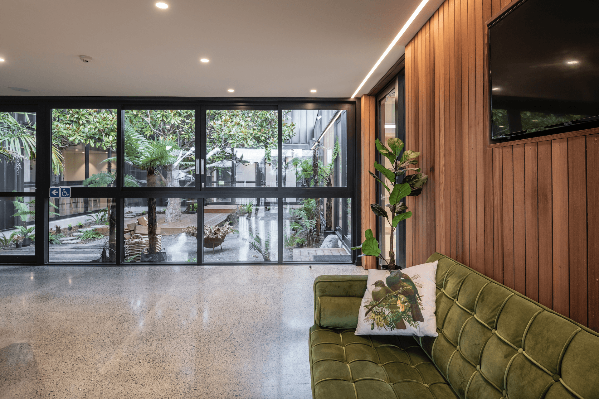 “Halswell Quarry Preschool forms the gatehouse to the community, right where childhood education belongs,” says Craig South, Director of South Architects.