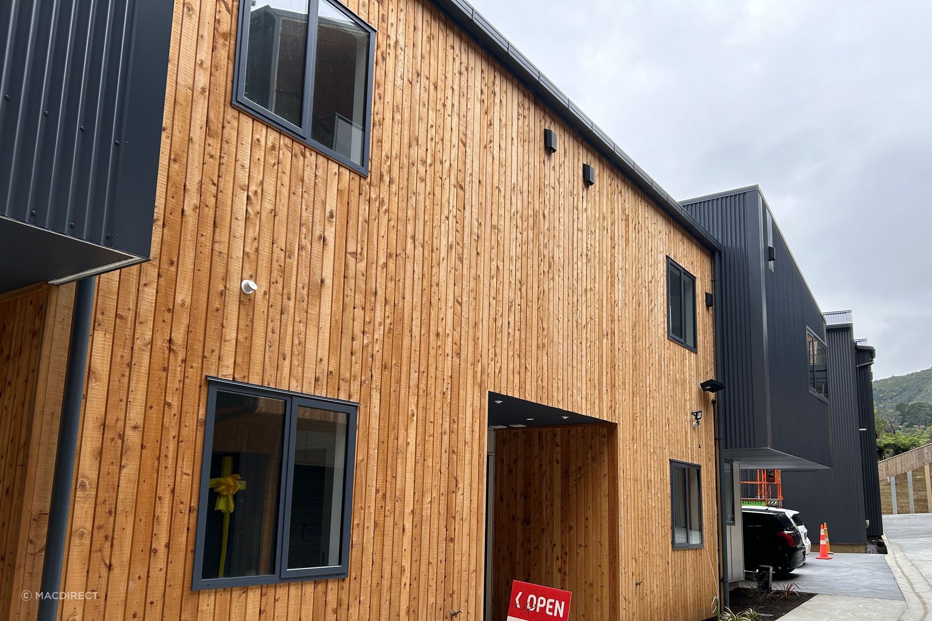 Environmentally conscious cladding.