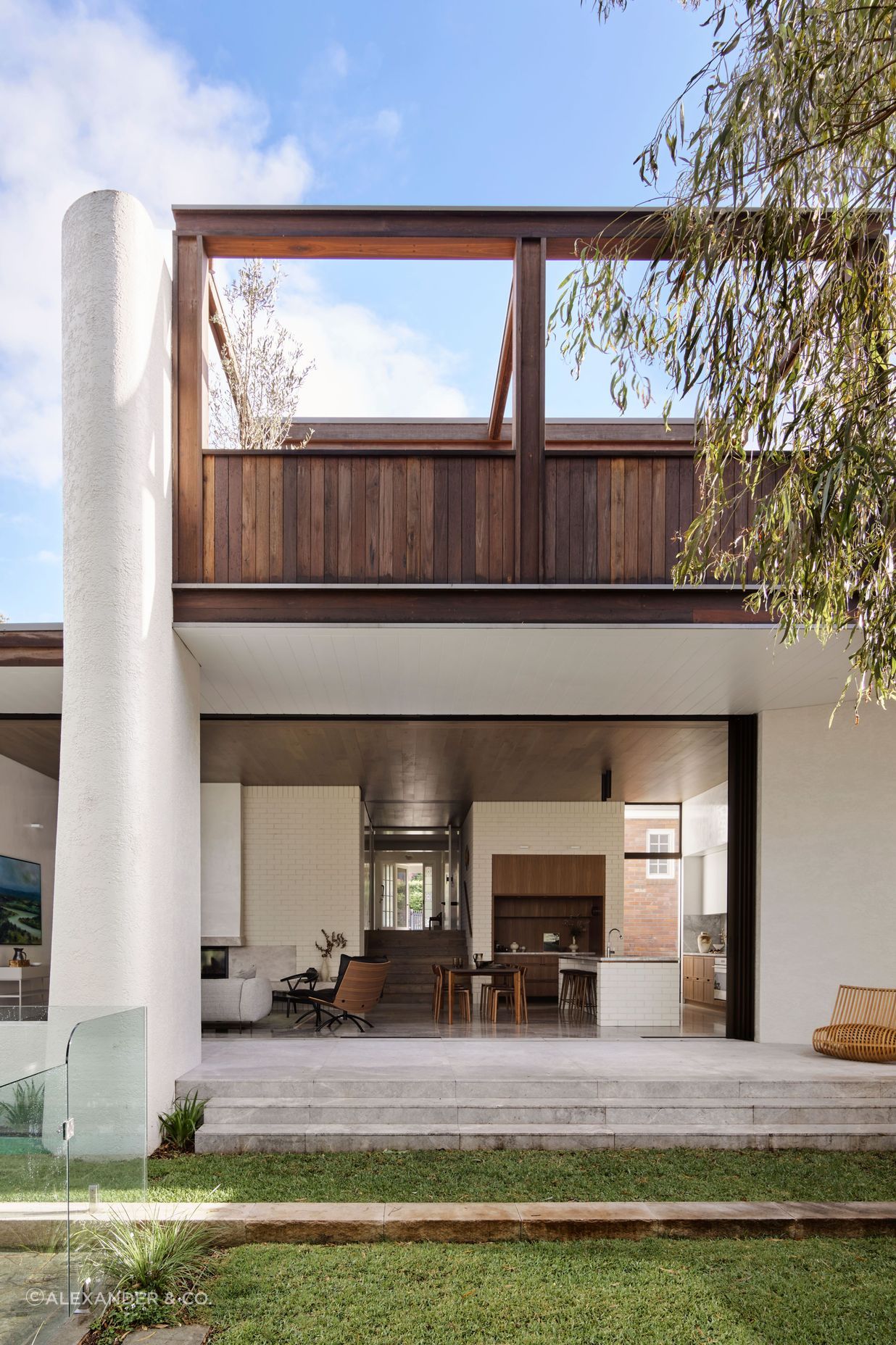 Spotted Gum House by Alexander & Co. | Photography by Anson Smart