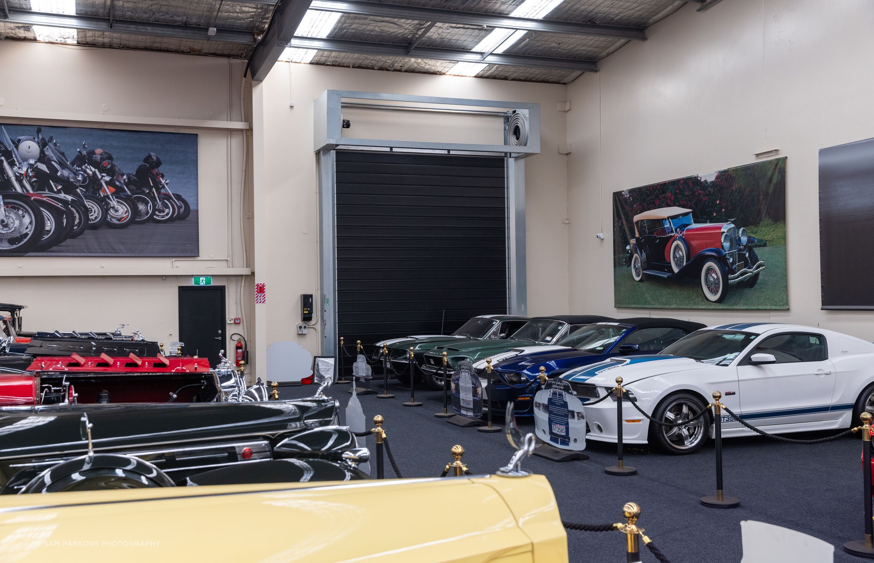 Autohaven chose to install the EFA-SST high-speed spiral doors from EFAFLEX.