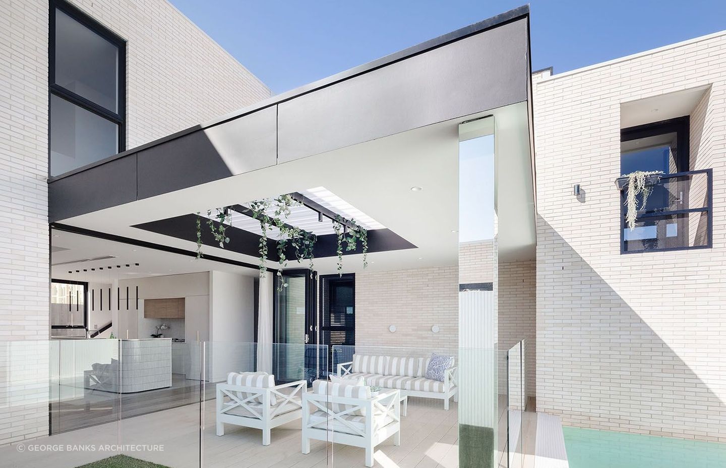 OP9 house is an immaculate white brick and mortar home that sits proudly in a newly-established neighbourhood - Photography: Katherine Lu