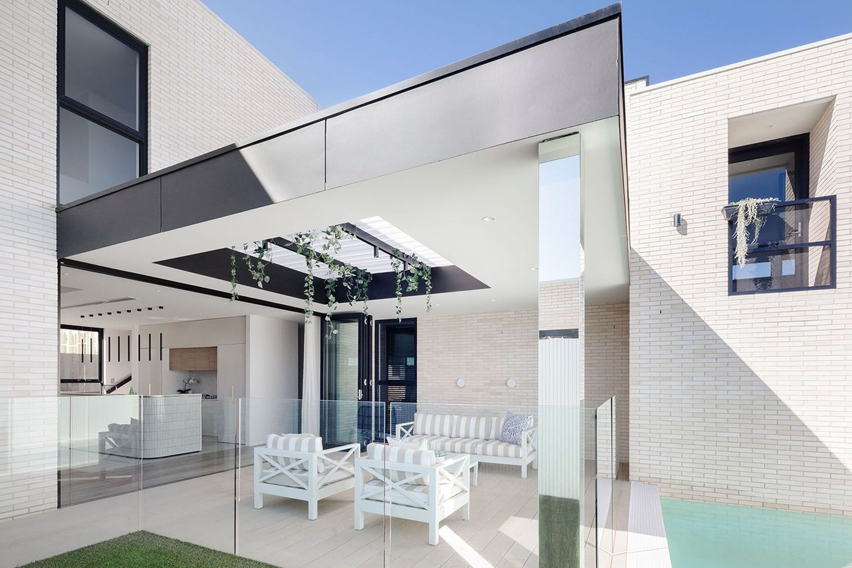 OP9 house is an immaculate white brick and mortar home that sits proudly in a newly-established neighbourhood - Photography: Katherine Lu