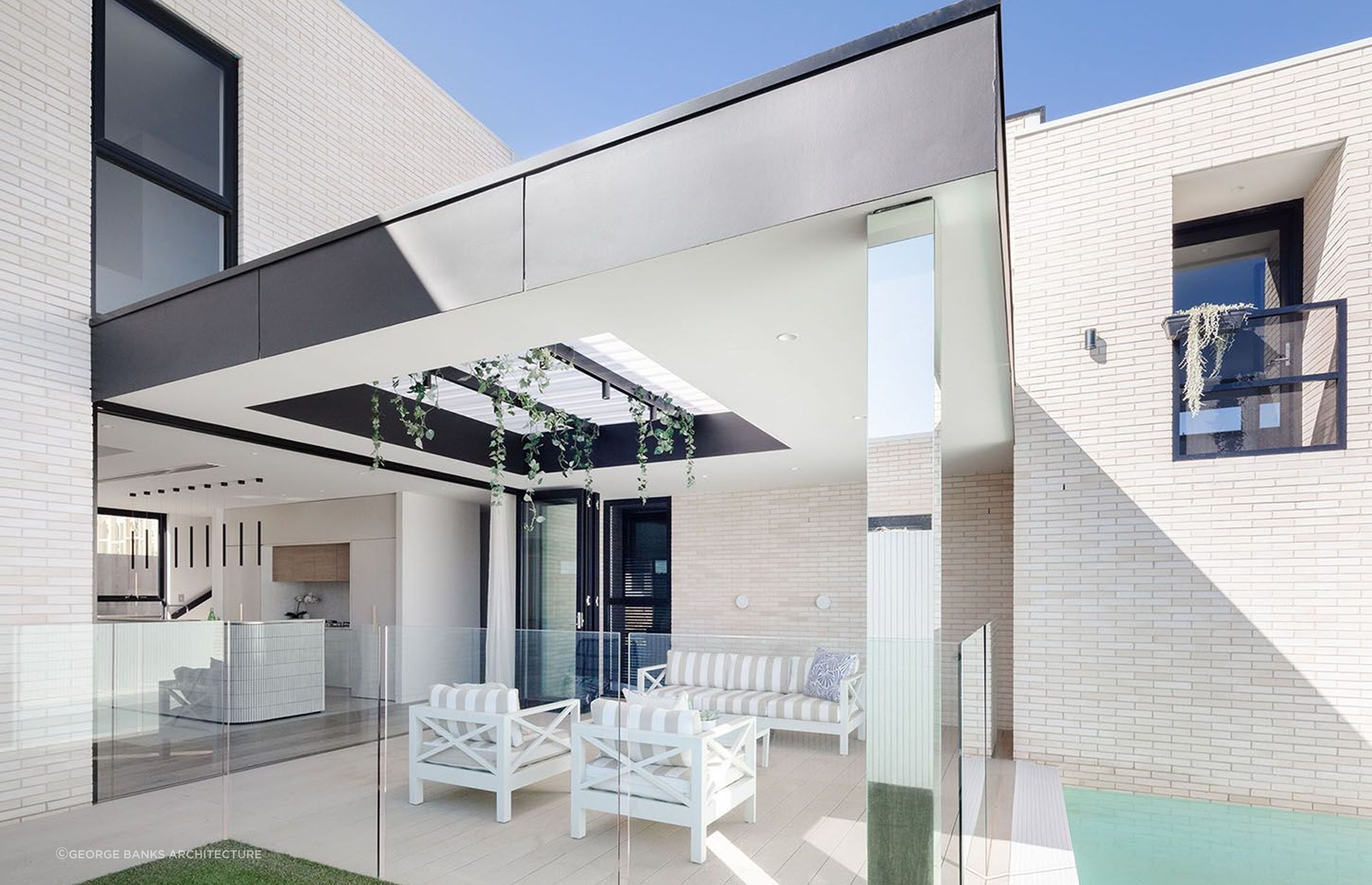 OP9 house is an immaculate white brick and mortar home that sits proudly in a newly-established neighbourhood - Photography: Katherine Lu