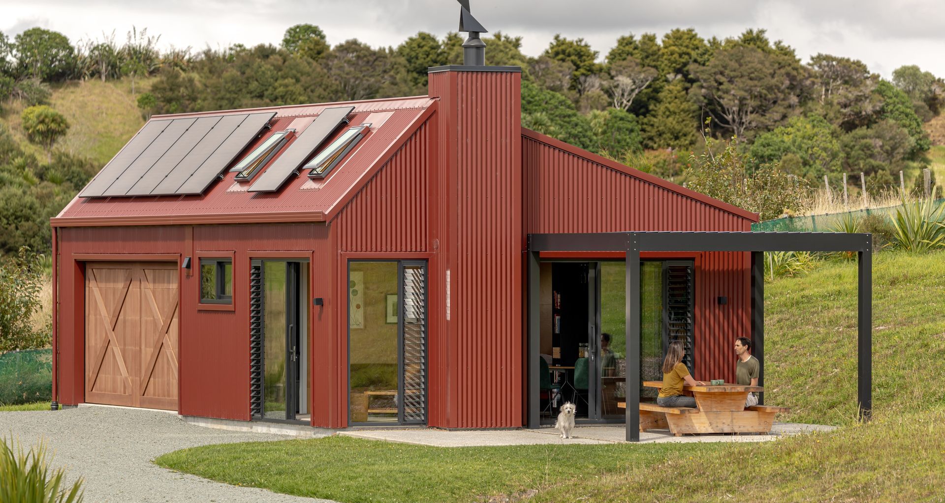 Featured here is Mangawhai Barn by Gel Architects