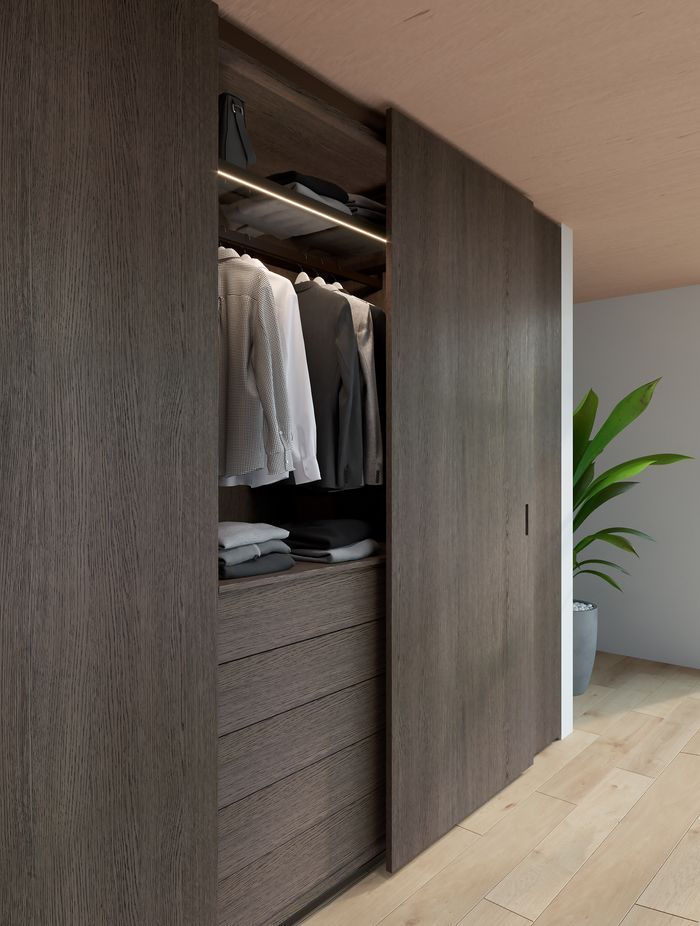 Cinetto Piano Coplanar Door System by Wilson & Bradley