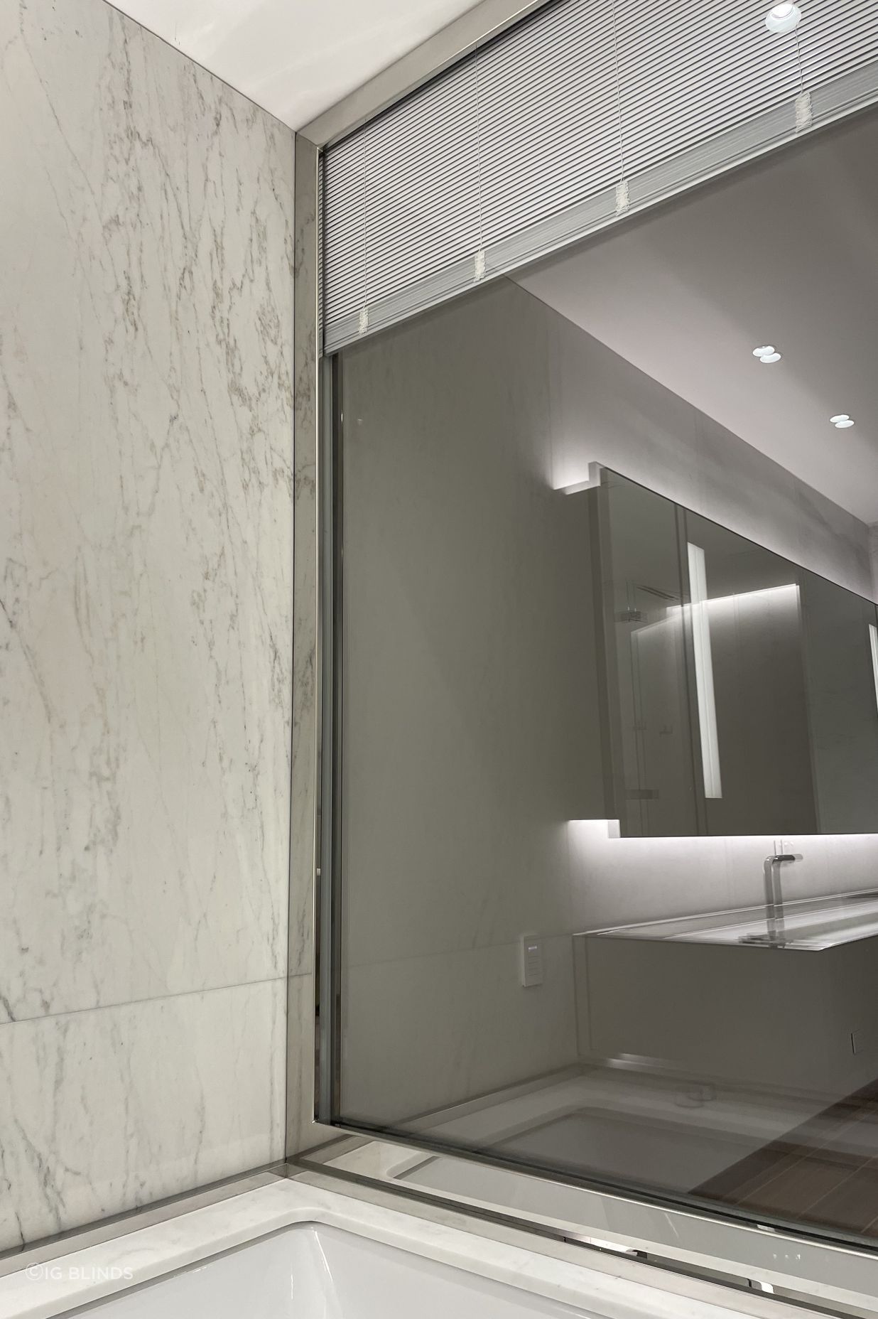 No 1, Sydney Harbour | Automated integral blinds by IG Blinds