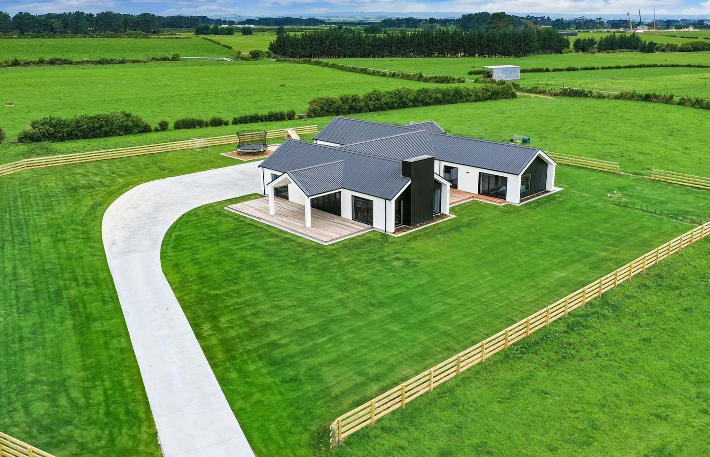 Taranaki residence located in the North Island of New Zealand.