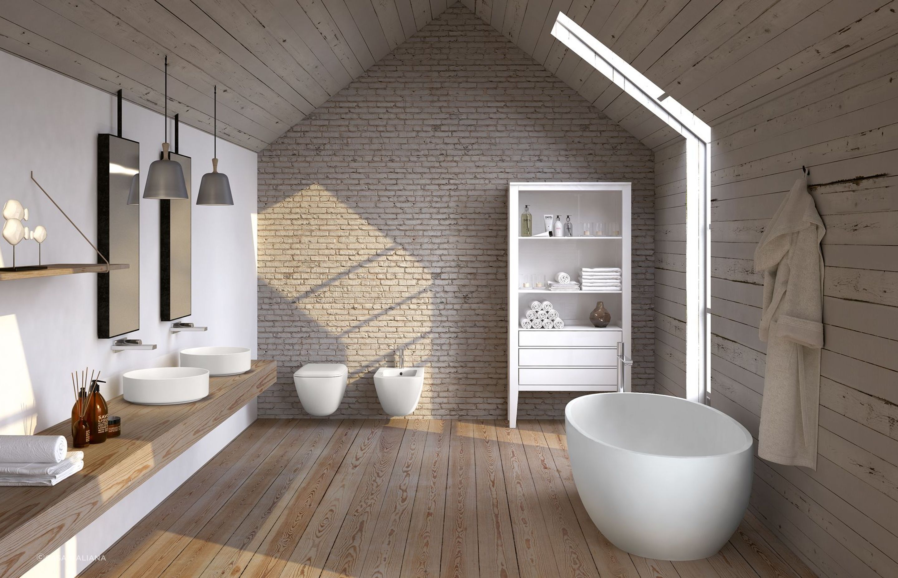 The sleek and modern Shui Comfort Wall Hung Toilet and Bidet by cielo