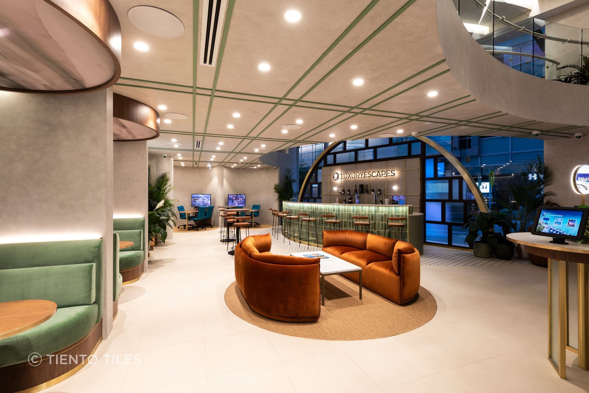 Tiento tile's at Luxury Escapes.
