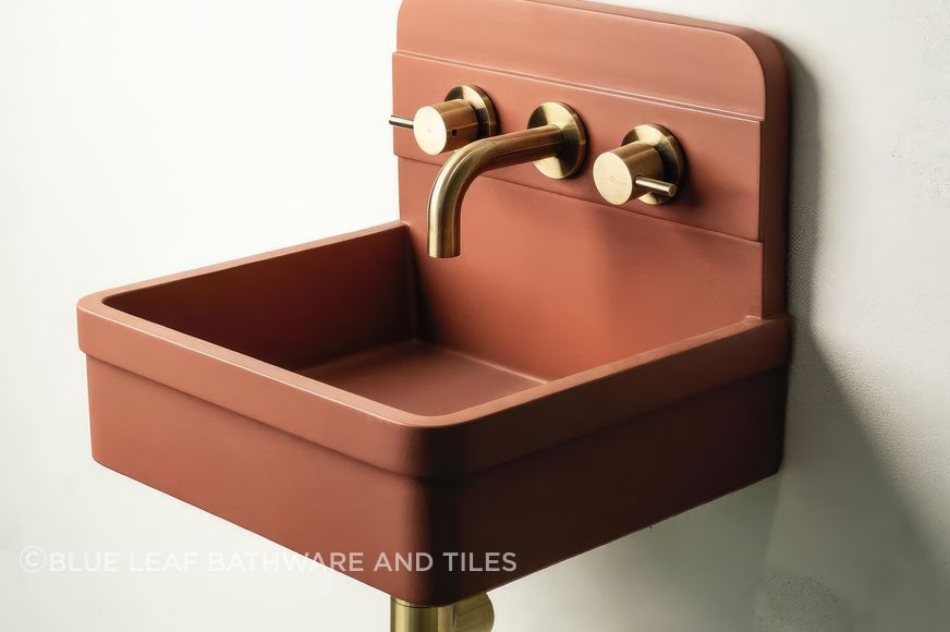 Handmade with the finest concrete, Nood's Herbert basin, available from Blue Leaf Bathware & Tiles, has a high level of water tolerance and stain resistance.