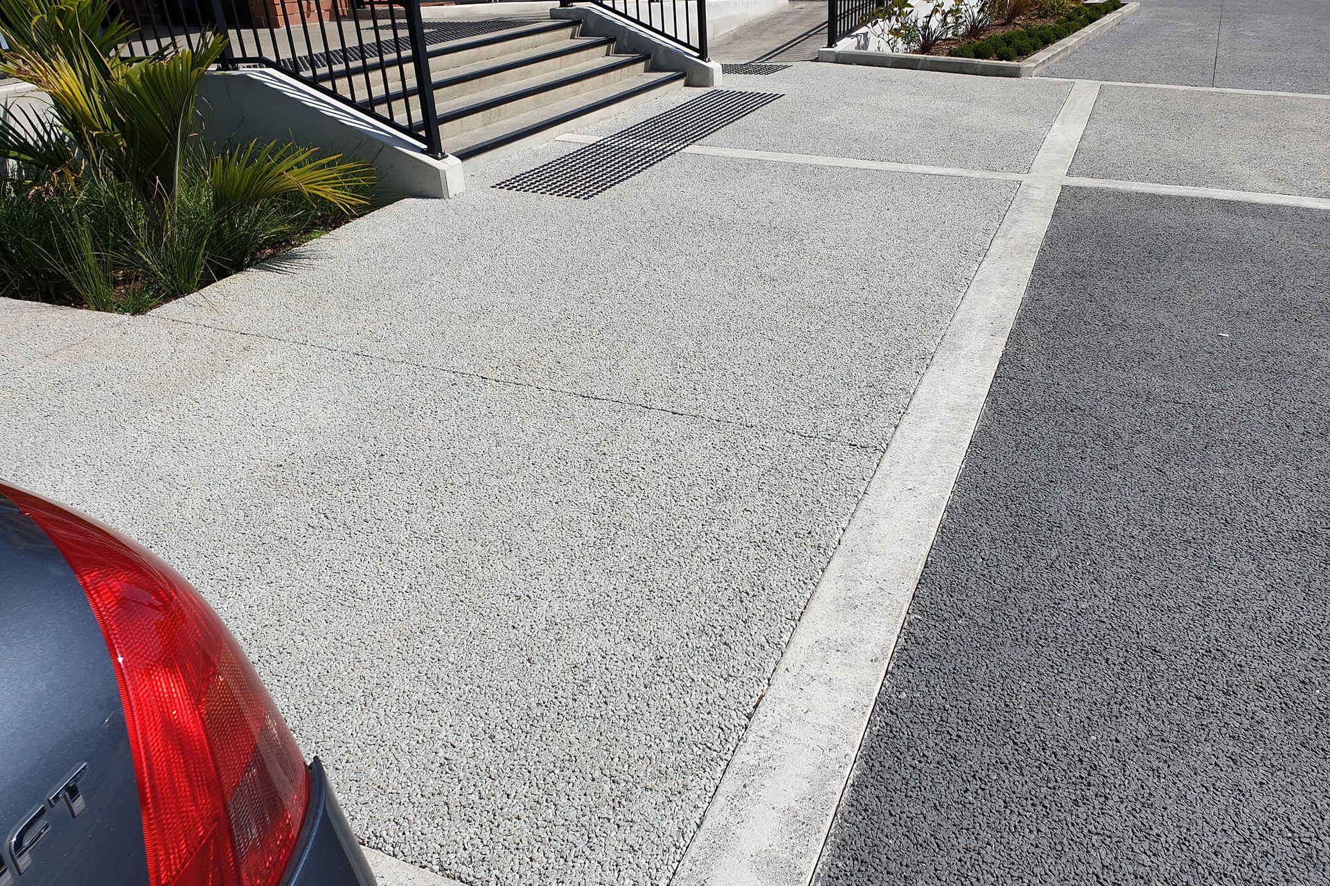 "There’s huge synergy in using permeable pavements alongside rain gardens, particularly in car parking bays. It helps filter pollutants before water reaches the rain gardens, reducing their load and improving stormwater management."