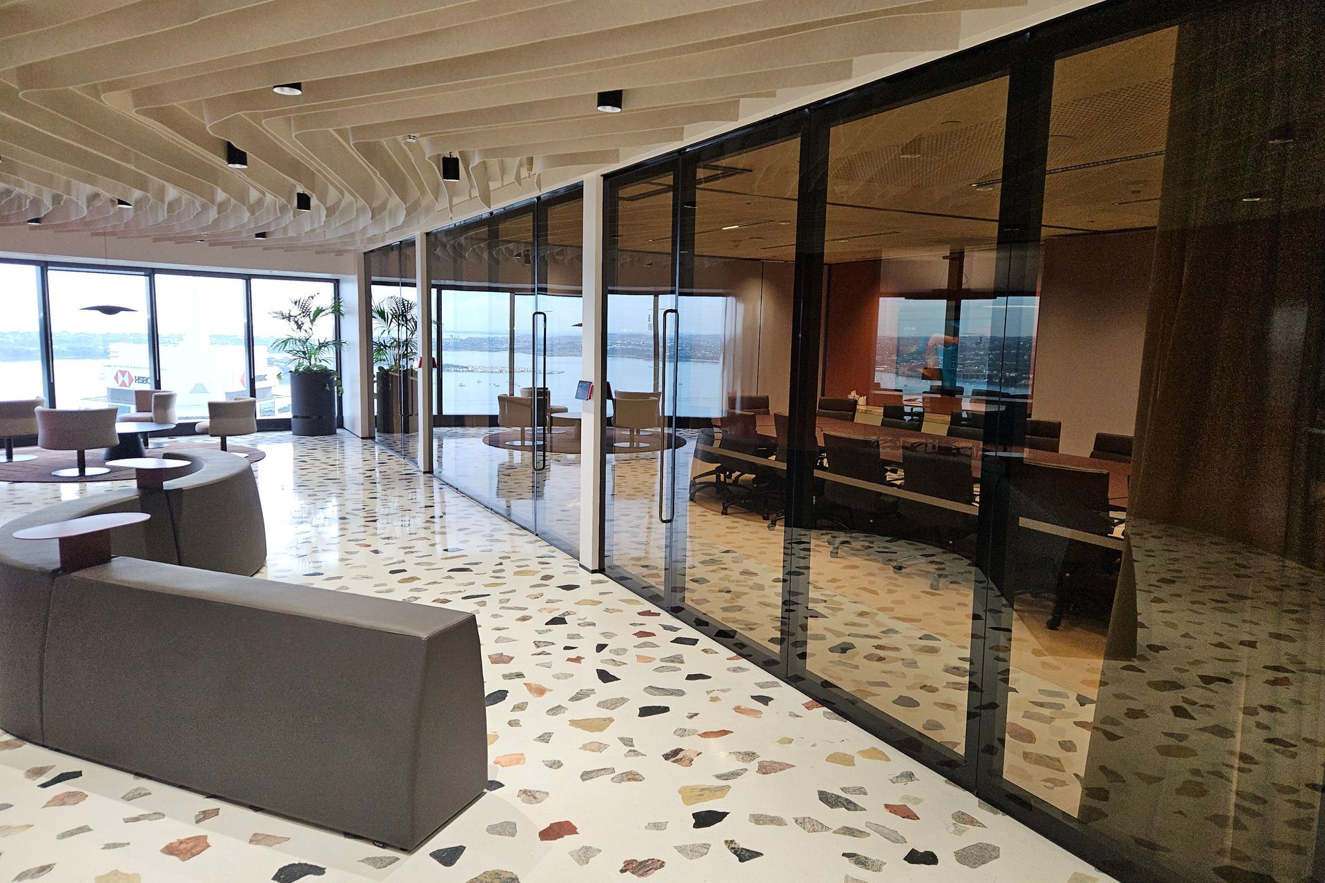 Trans-Space has a vast product range that has developed over the past 50 years to include acoustic sliders and automated operable walls.