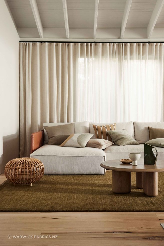 Custom window treatments are the finishing touch that ties a room together.