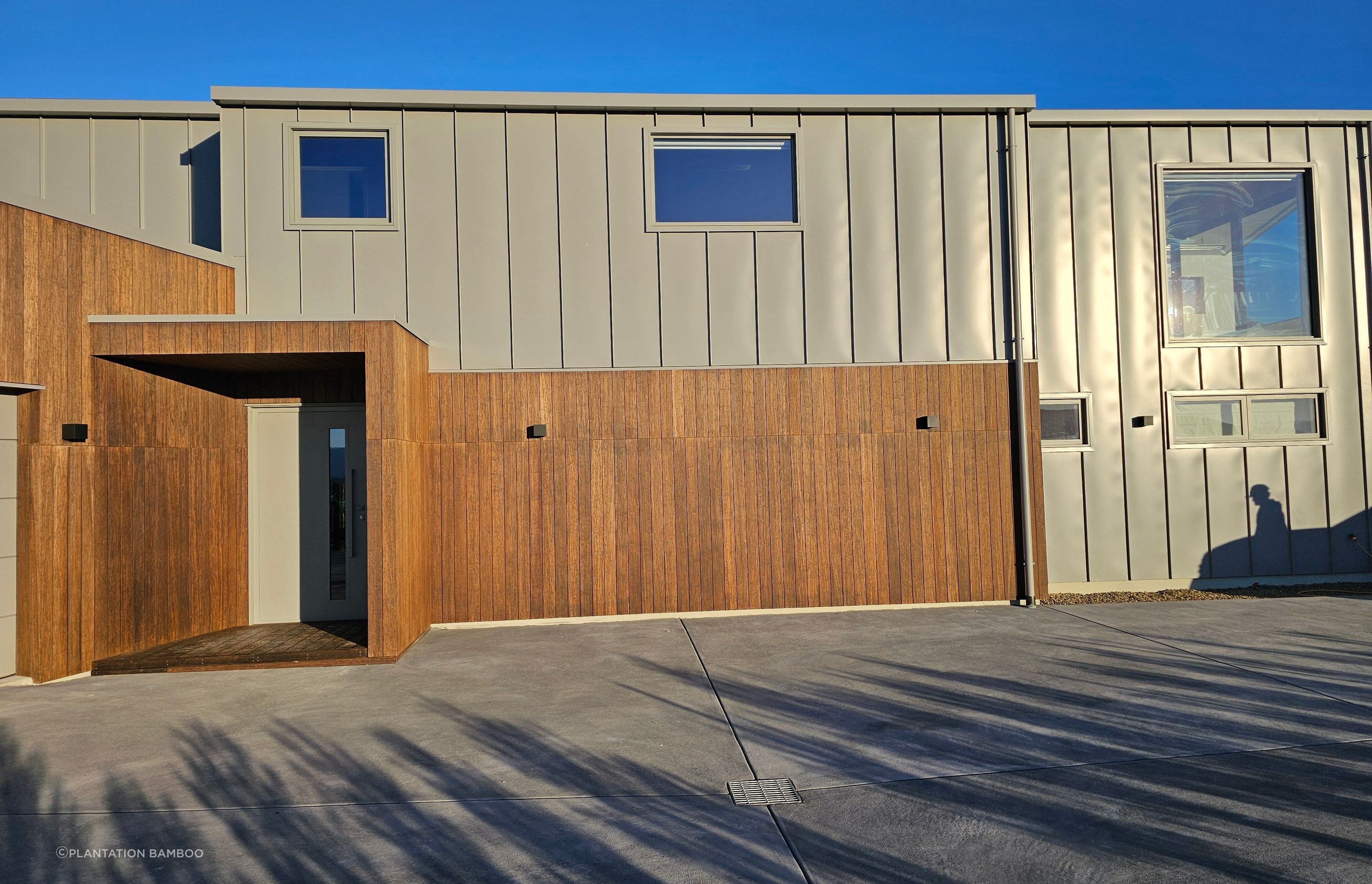 Bamboo X-treme cladding and decking boards are made from the fast-growing Moso bamboo, a rapidly renewable resource that not only grows very fast — up to 1 metre per day — but does not result in deforestation after harvesting.