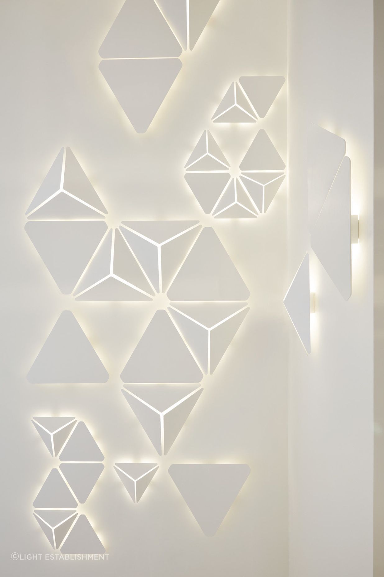 As a conceptual approach to atmospheric lighting, Lightgarden brings a playful touch to any space.