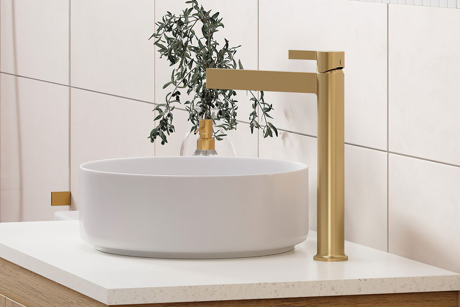 The Sansa Tall Basin Mixer combines the old with the new with immaculate style
