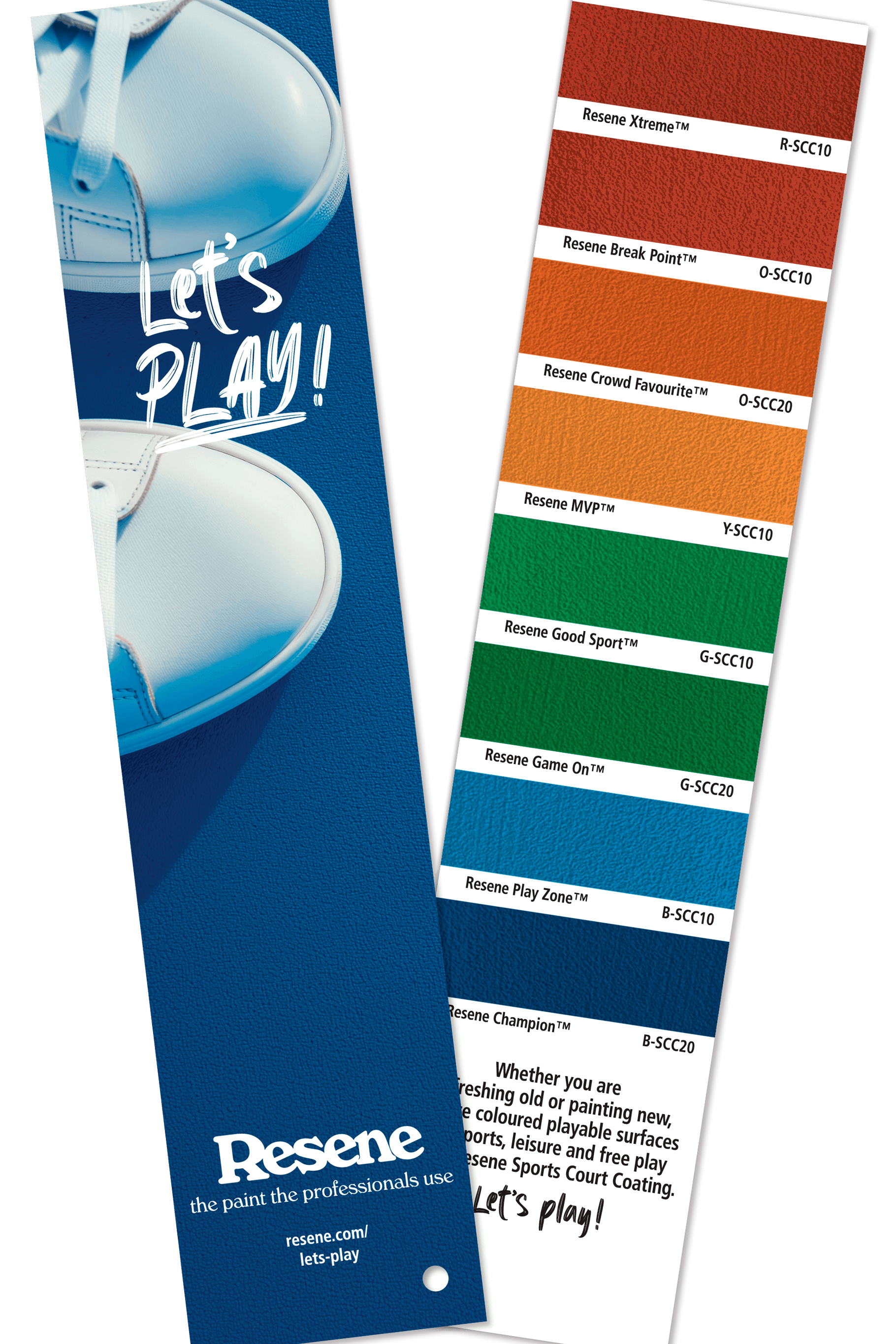 Not sure what colour to choose for your court? Try out the Resene Tennis Court Colouring programme online, which allows you to experiment with different colour combinations. 
https://www.resene.com.au/lets-play.htm#