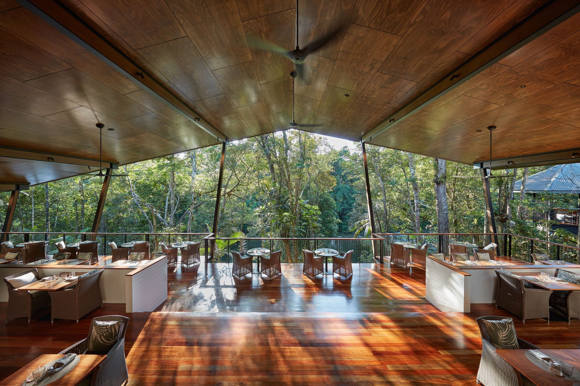 Silky Oaks Lodge | Ceiling Lining by Austral Plywoods