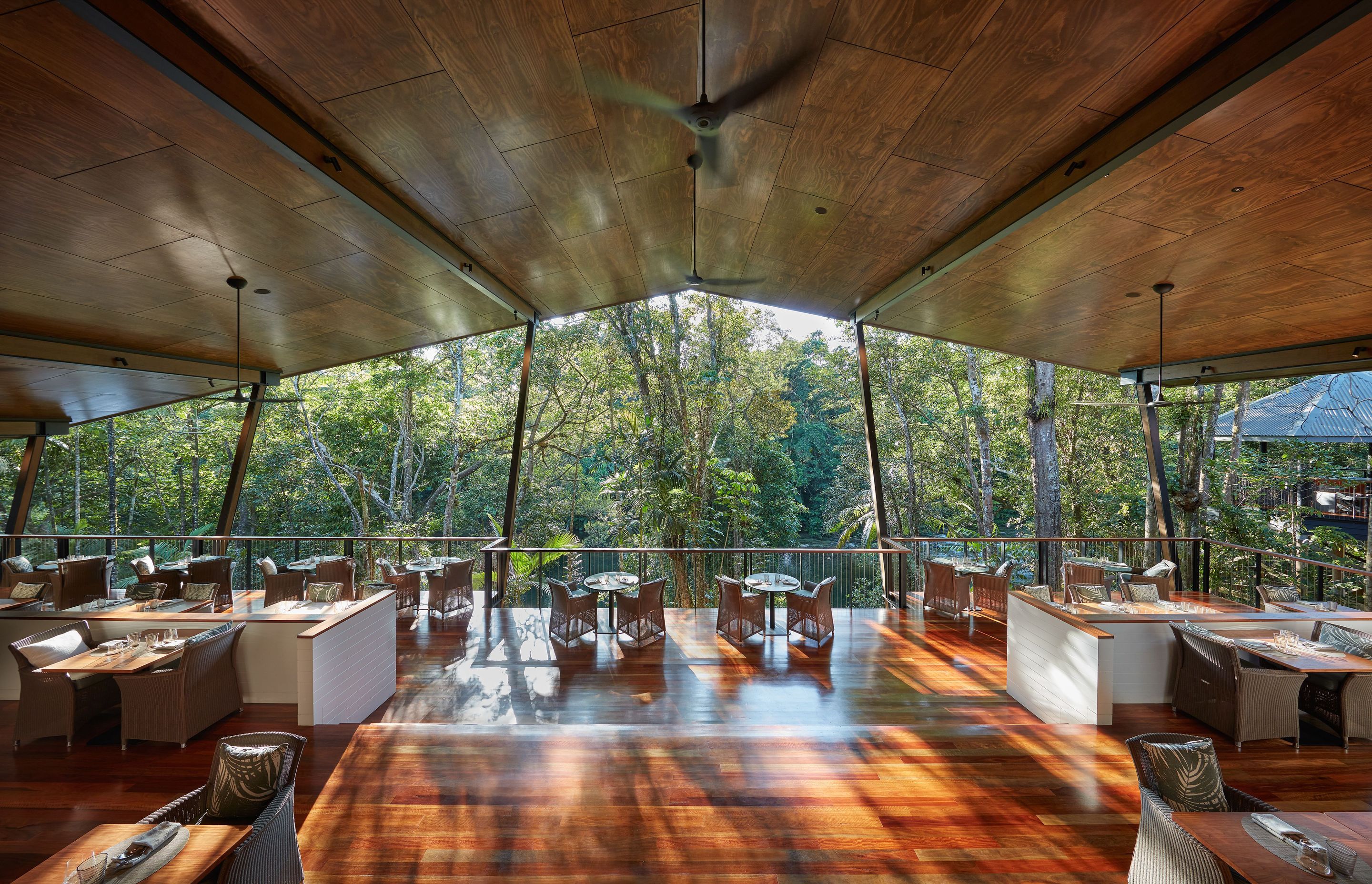 Silky Oaks Lodge | Ceiling Lining by Austral Plywoods