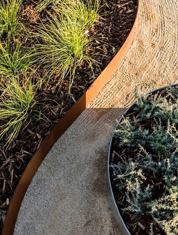 Straightcurve's Flex Garden Edging is simple to install, delivering a flawless, professional finish.