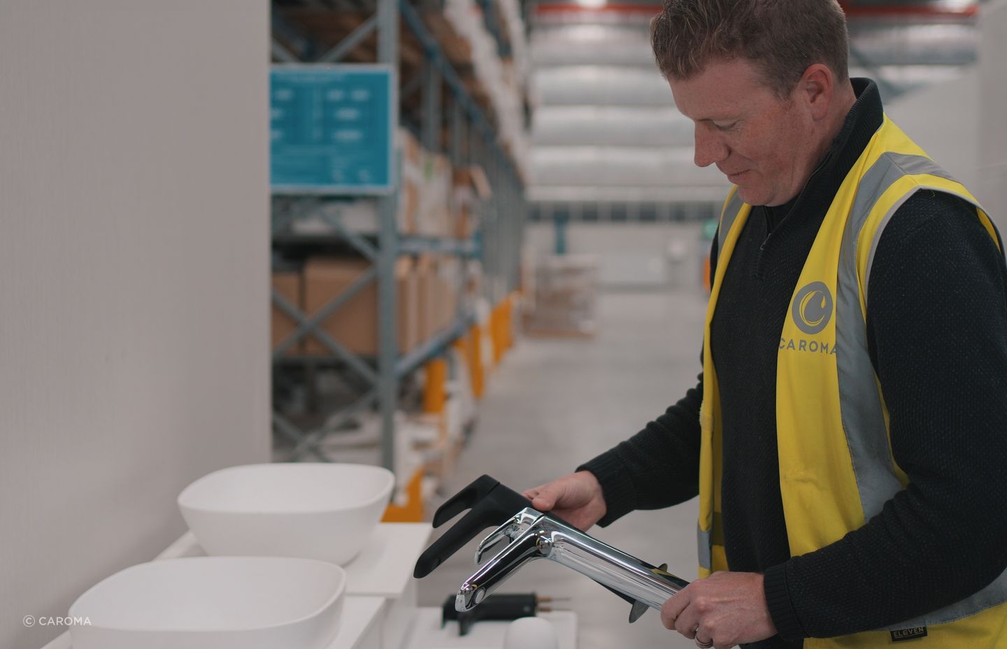 Luke Di Michiel, Lead Industrial Designer at GWA Group for Caroma.