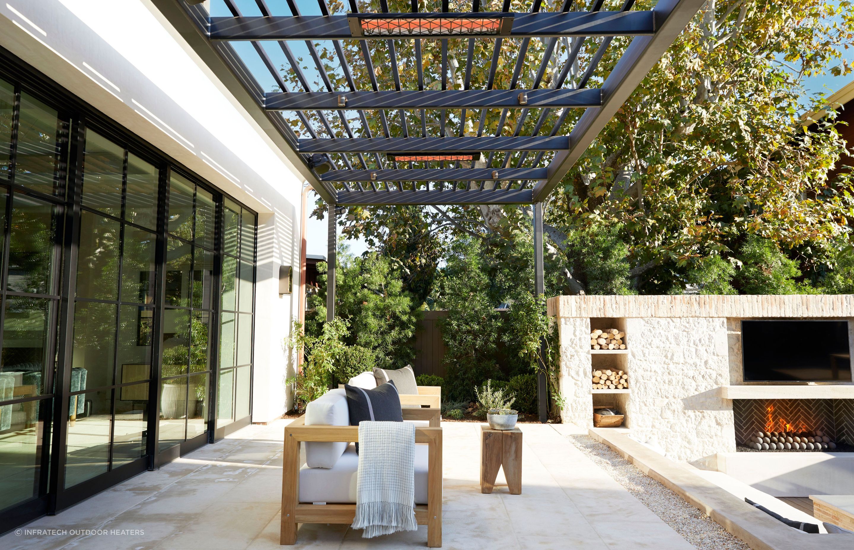 “Positioning and placement is not as simple as you think. Unlike many cheap heaters, our heaters are a permanent fixture. Because they’re hardwired in, it’s so important to ensure they’re located in the right position for the best coverage."