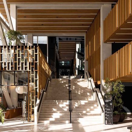 World-leading Green Star building showcases sustainable aluminium screening