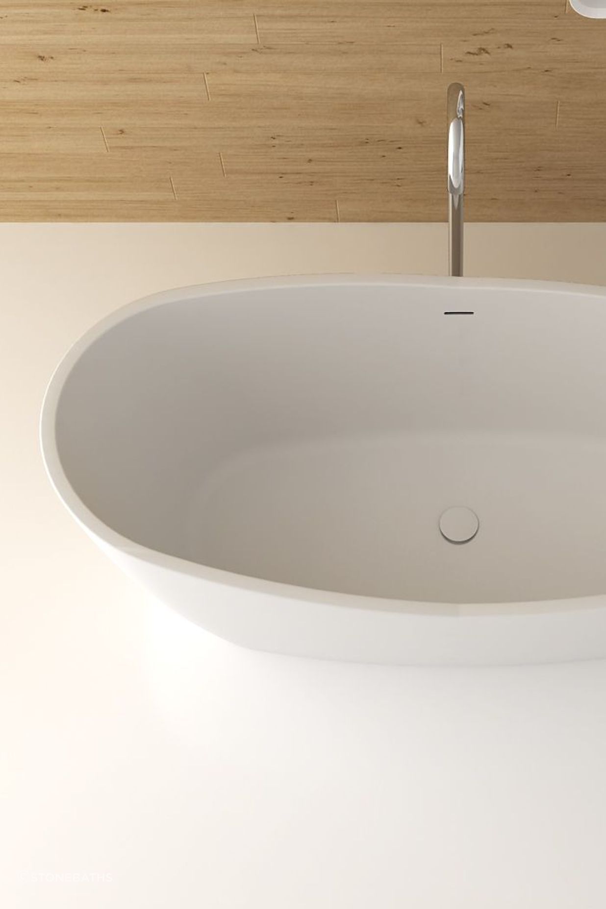 Stone with a contemporary twist.