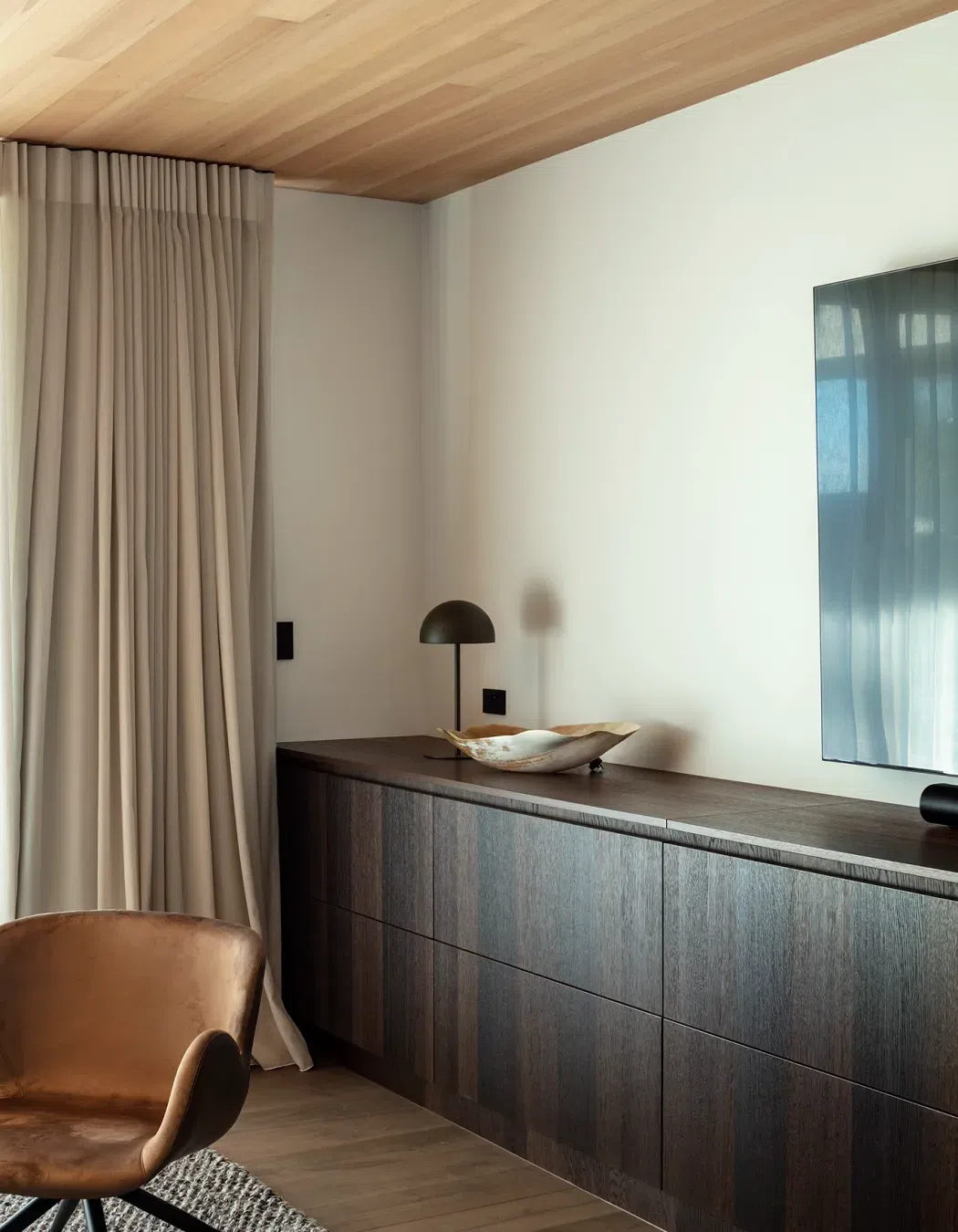 New Plymouth House by Rowson Kitchens | Smoked Robusta Timber Veneer