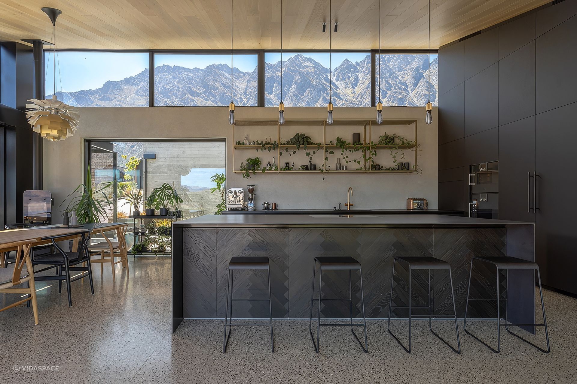 Jacks Point by Bolig Architecture + Mike Greer Architectural | Italian Collection Grande Herringbone Timber Flooring