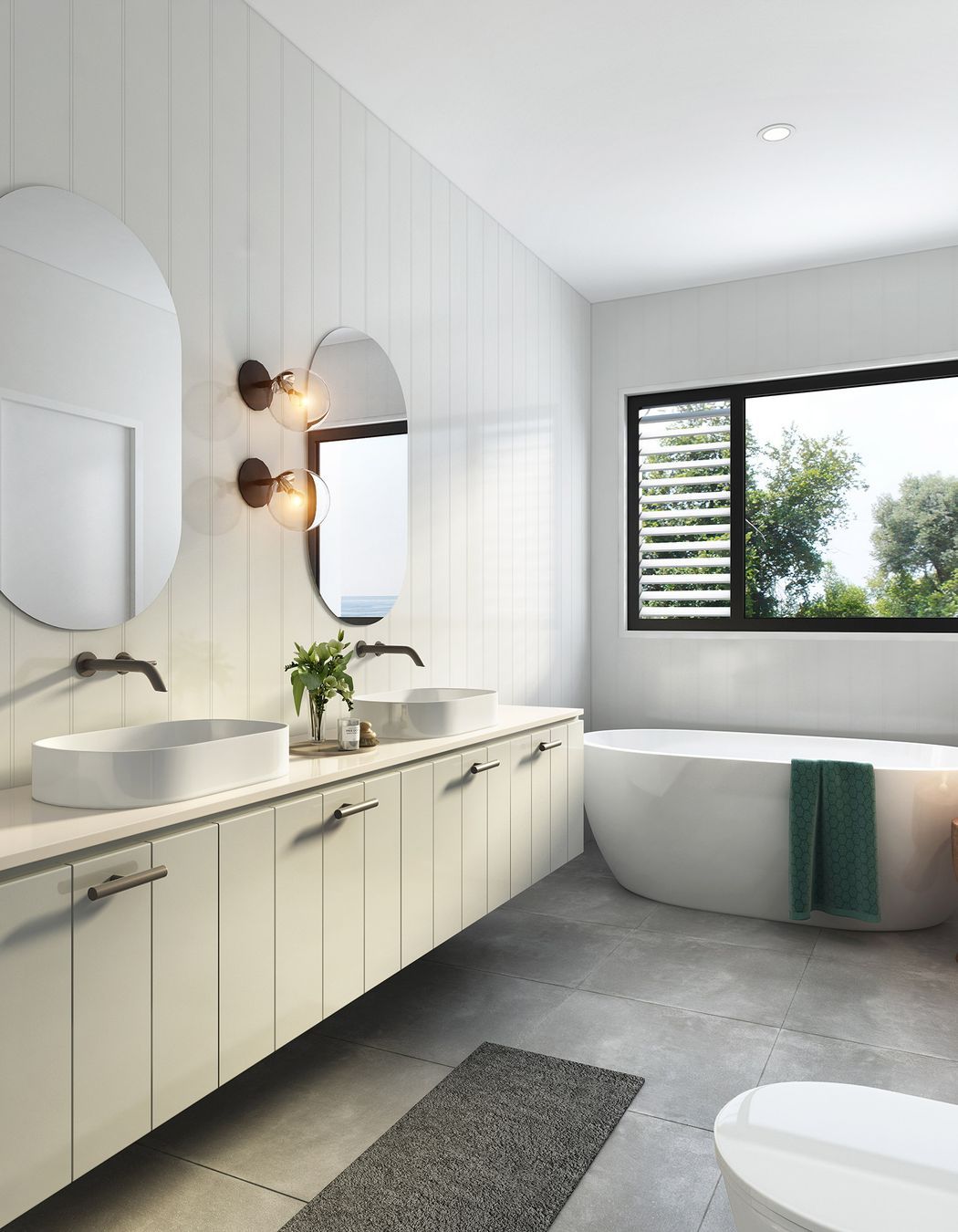 Bathroom by BASE3D Artist Impressions