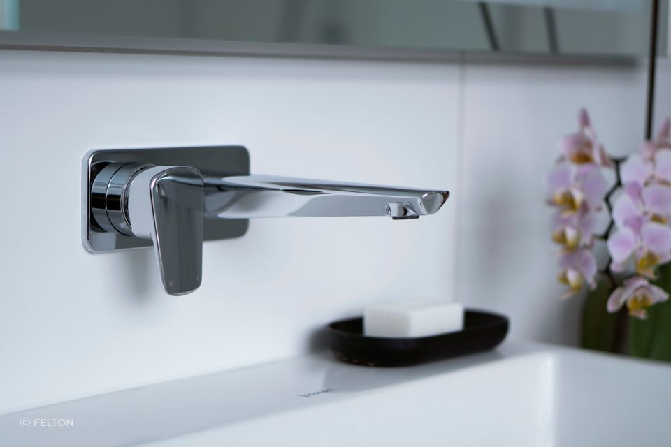 Axiss II Wall Mounted Basin/Bath Mixer 35mm
By Felton