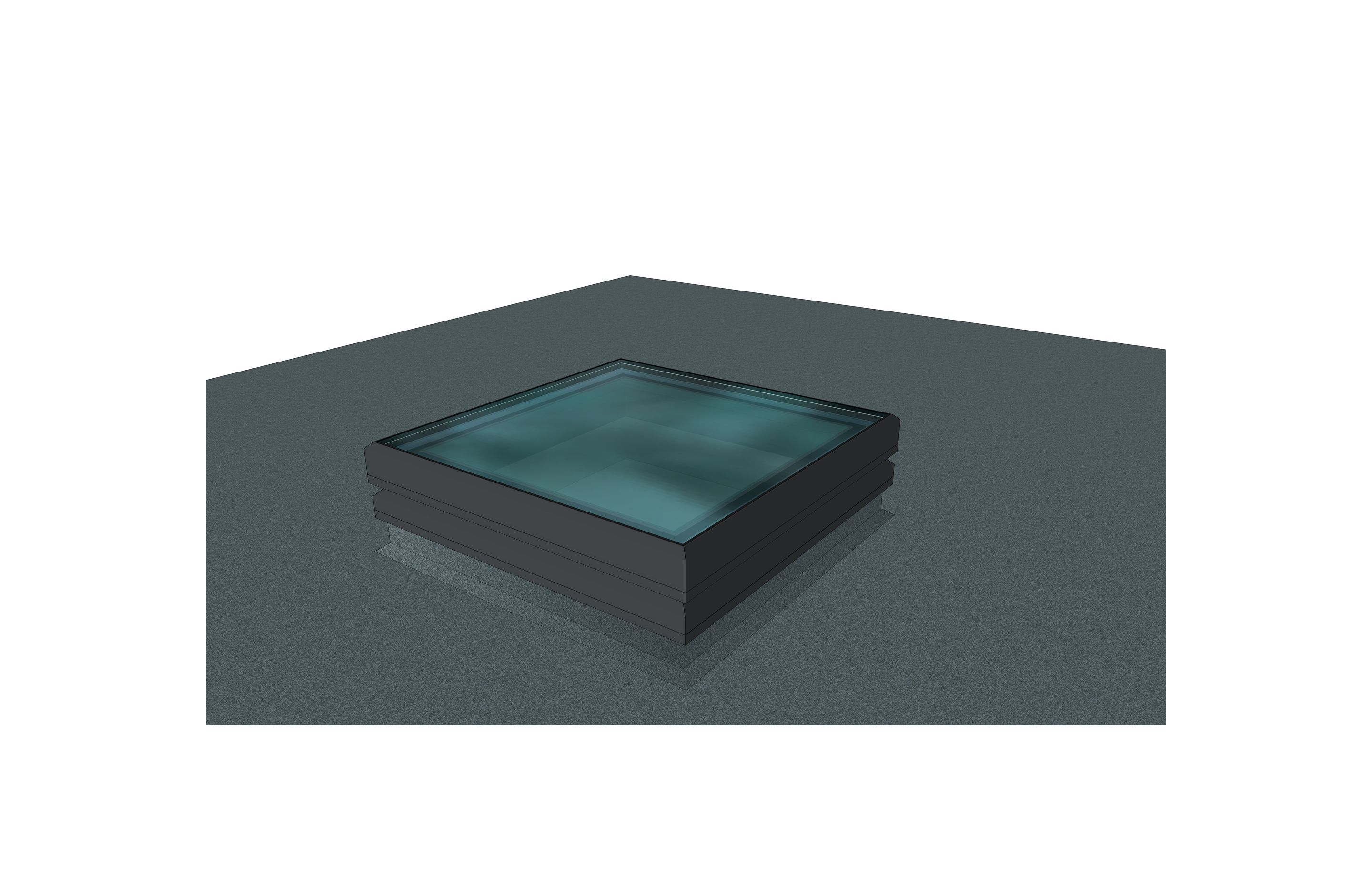 A render of the new Harmony skylight, seen from above.