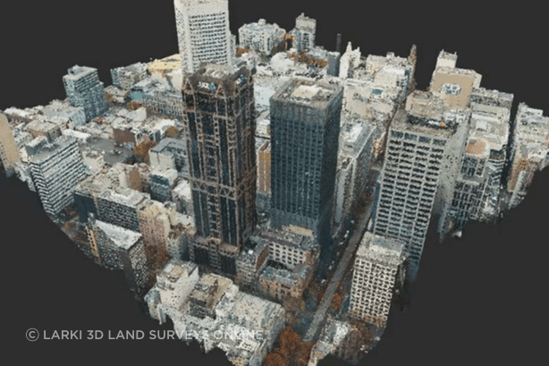 LARKI's 3D Aerial Point Cloud is affordable, convenient and fast.
