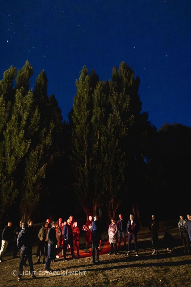 A gathering of minds at Antimony Observatory — an event organised by Light Establishment.