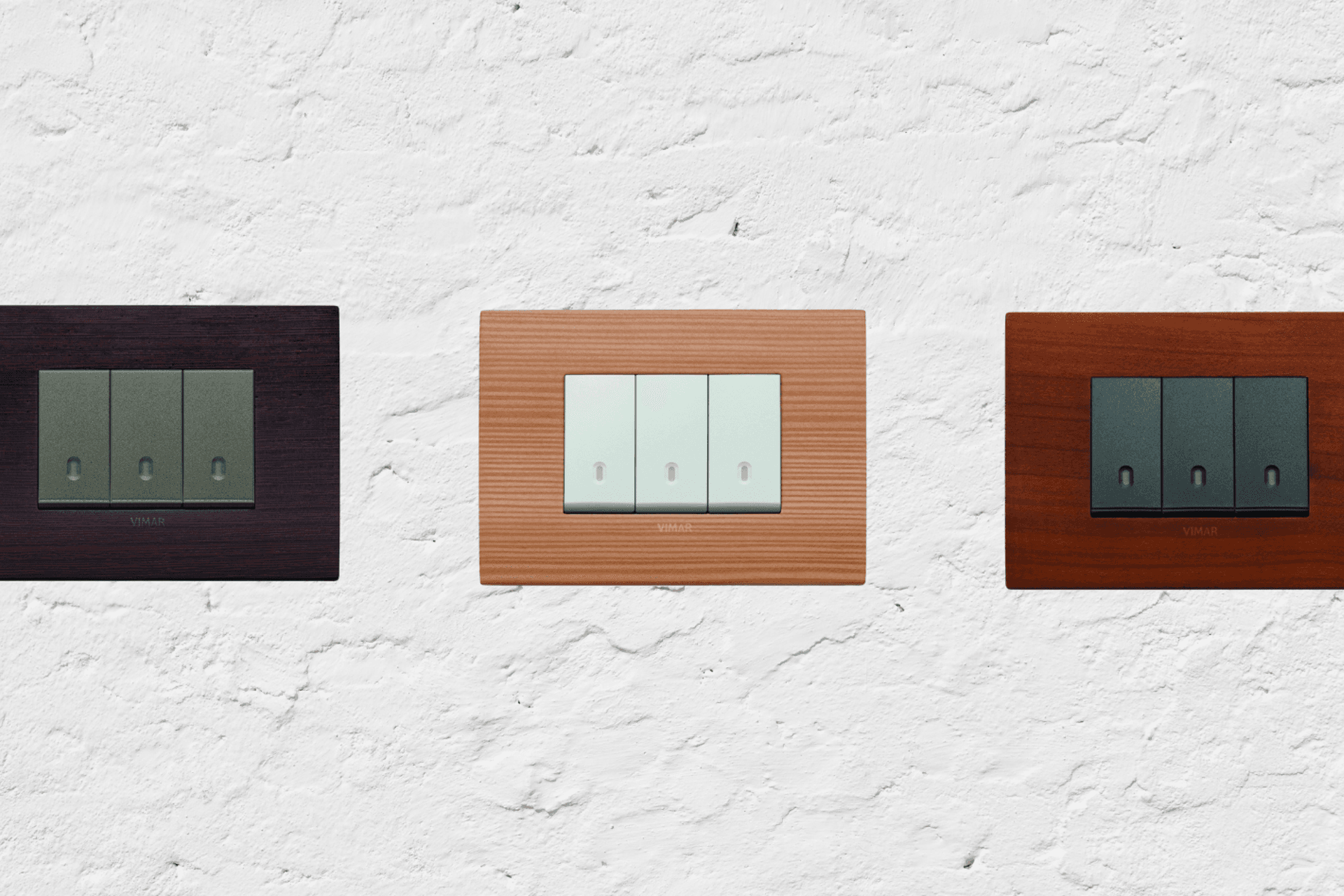 Arke Classic Wood Styled Light Switches