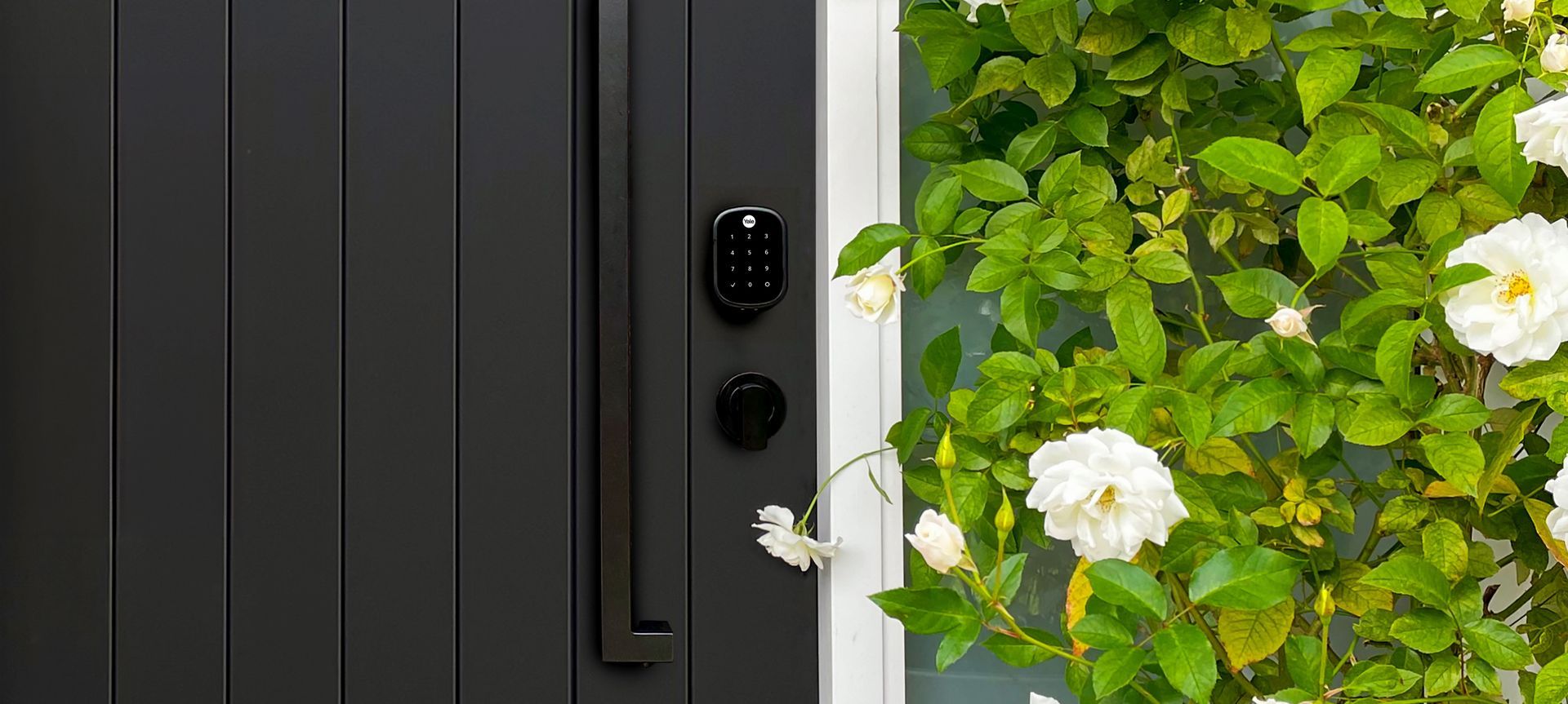 PIN code entry combined with the Yale Home app provides security and peace of mind. Image credit: ASSA ABLOY
