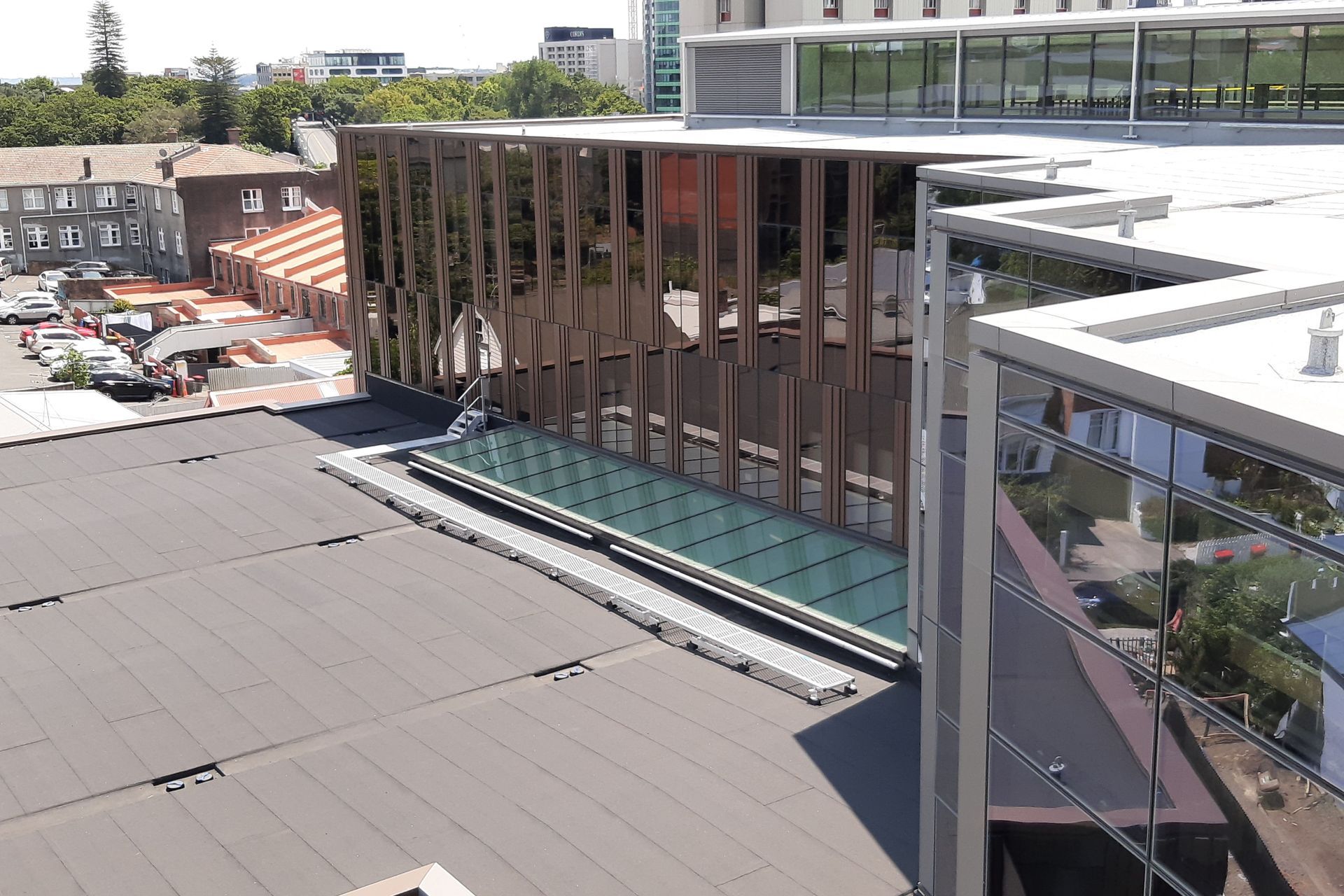 A DUOTHERM warm roof system by Equus Industries.