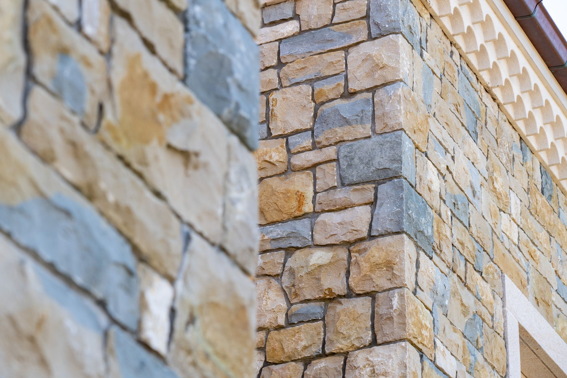A closer look at the stonework.