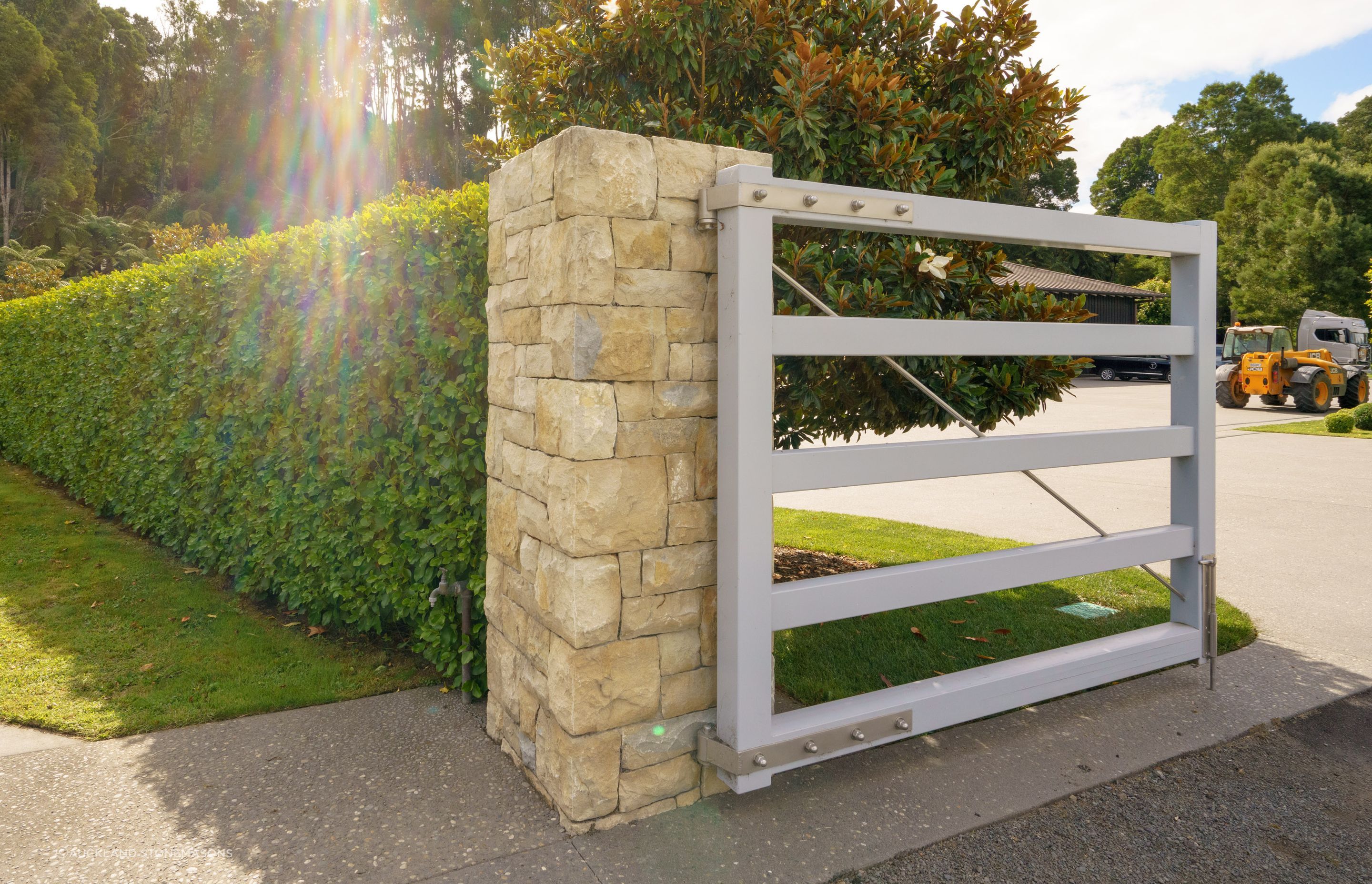 Stone Columns and Pillars like these from Auckland Stonemasons are a bold choice that will stand the test of time