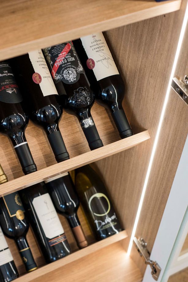 Task lighting can illuminate the most-used work spaces such as benchtops and kitchen islands, and make darker spaces, such as pantries, more practical. Project by Bays Joinery, Stoke, Nelson.