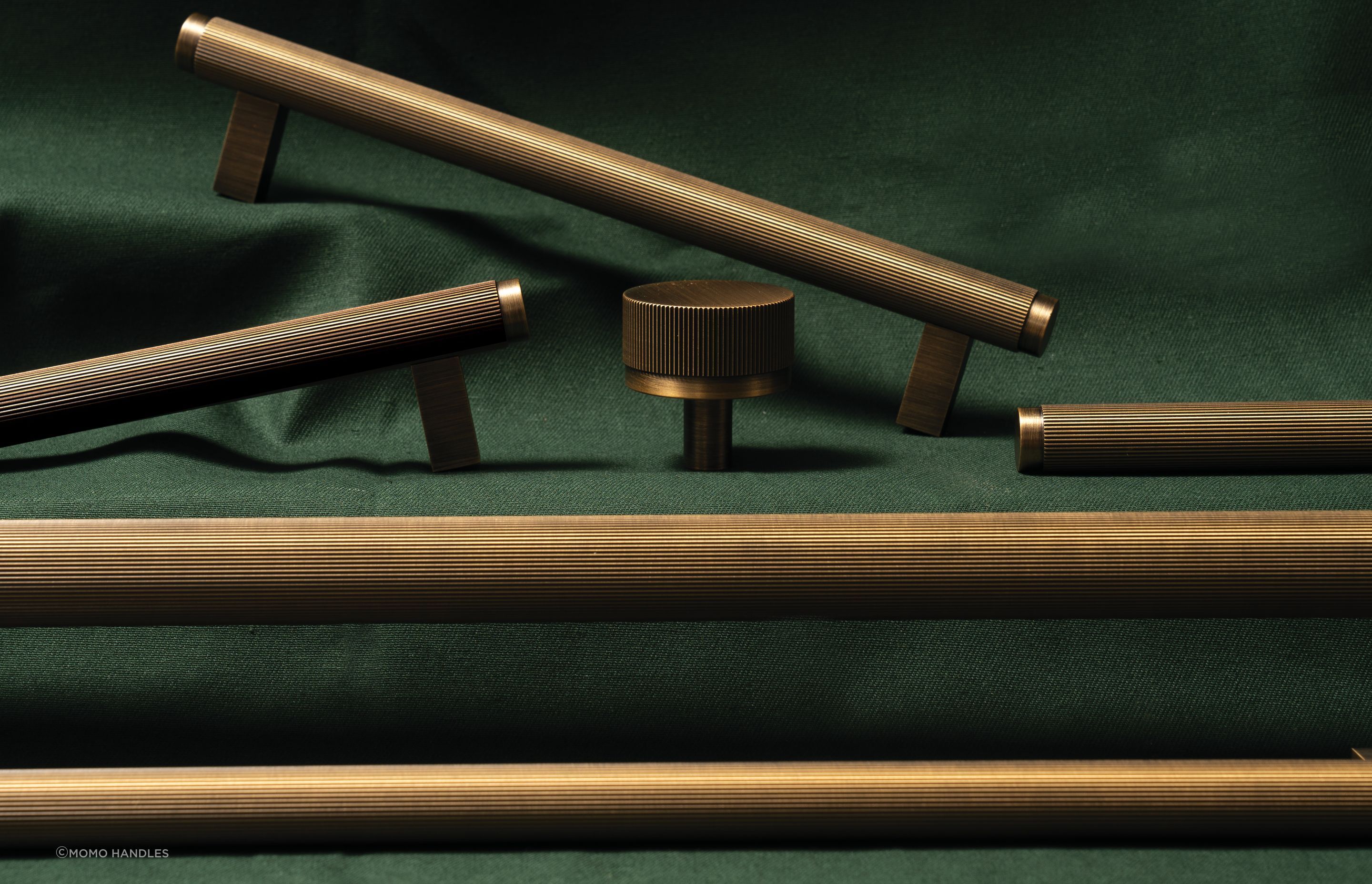 The ribbed handle design has become popular in kitchen hardware | Furnware Group