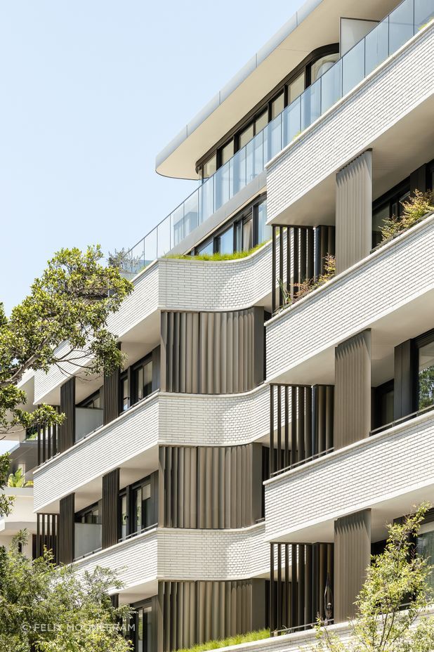 1788 Residences has set a new benchmark for architecture and luxury design in Double Bay using Robertson's Brick Inlay.