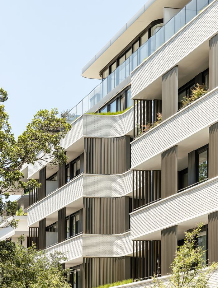 1788 Residences has set a new benchmark for architecture and luxury design in Double Bay using Robertson's Brick Inlay.