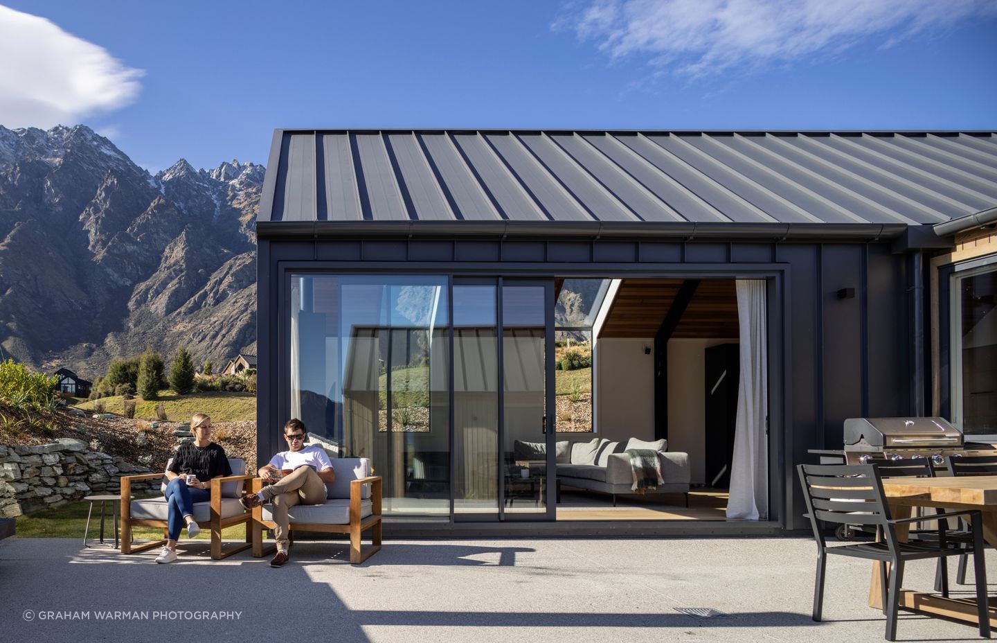 COLORSTEEL MAXAM is a new single-product solution, replacing both COLORSTEEL Endura and Maxx, providing improved anti-corrosion. Image credit: Graham Warman Photography.